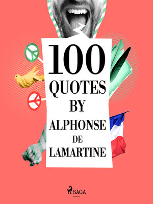 cover image of 100 Quotes by Alphonse de Lamartine